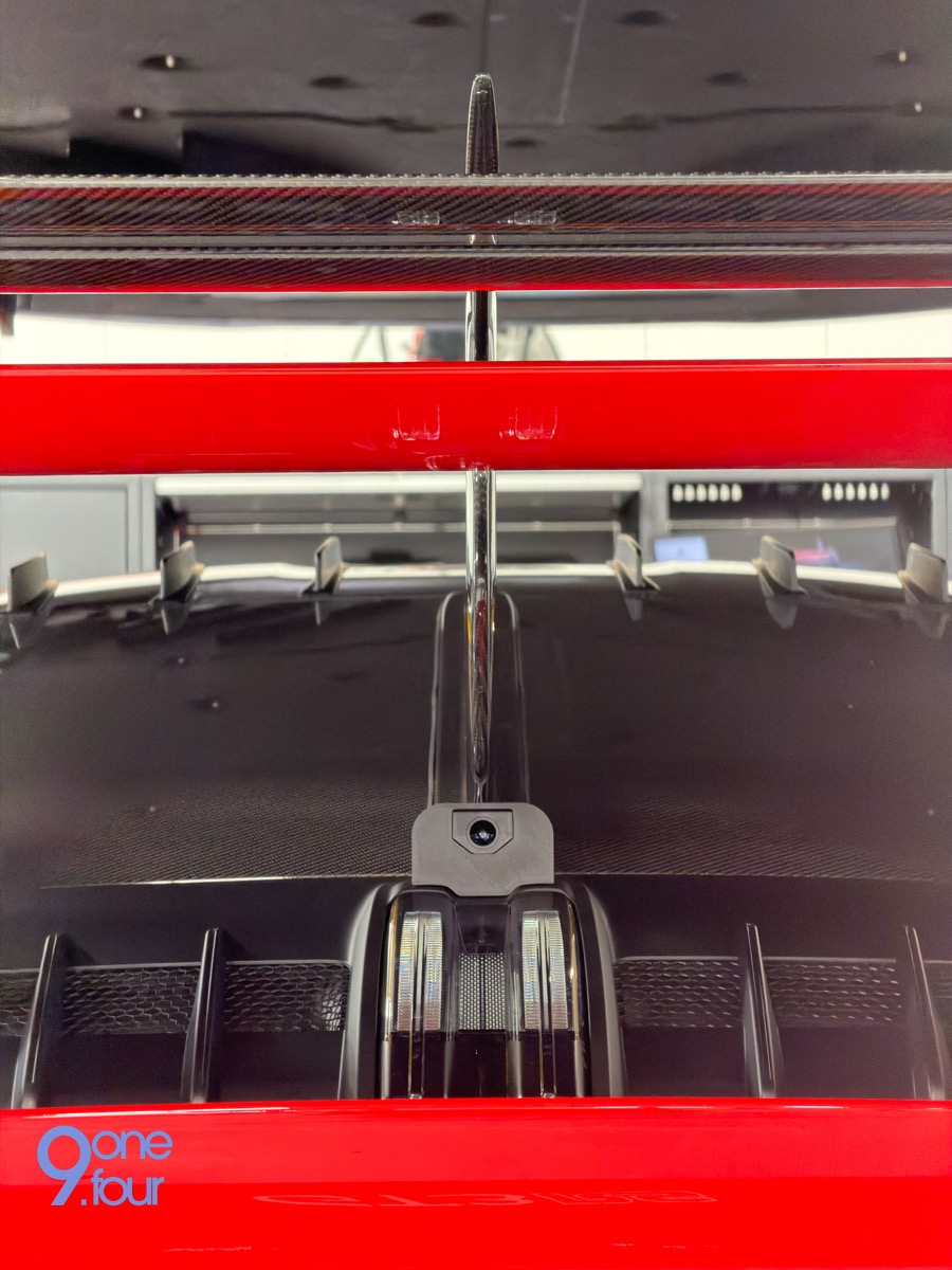 Rear-view camera mount — Manthey Racing GT3 RS