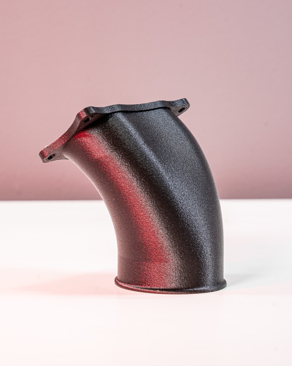 Flexible hexagonal mesh — 3D printed TPU