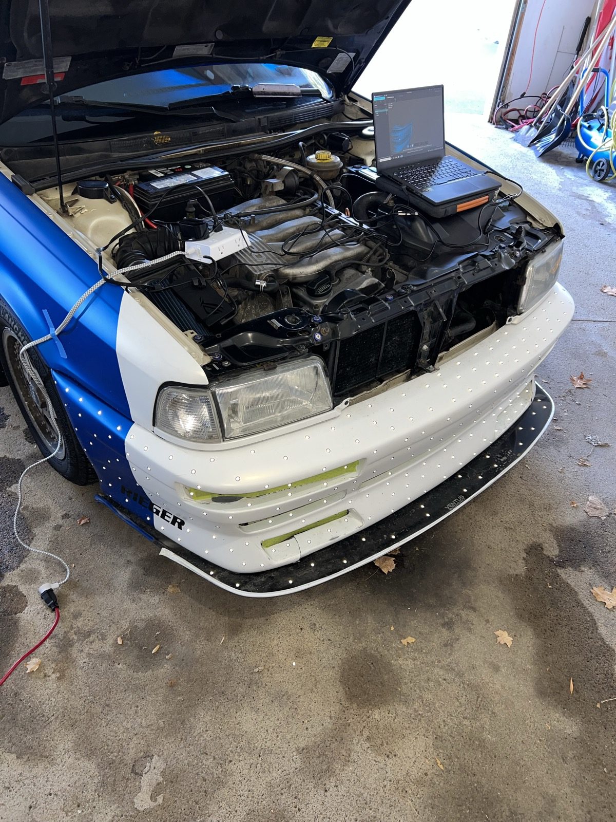 Audi 90 Front Bumper Scan
